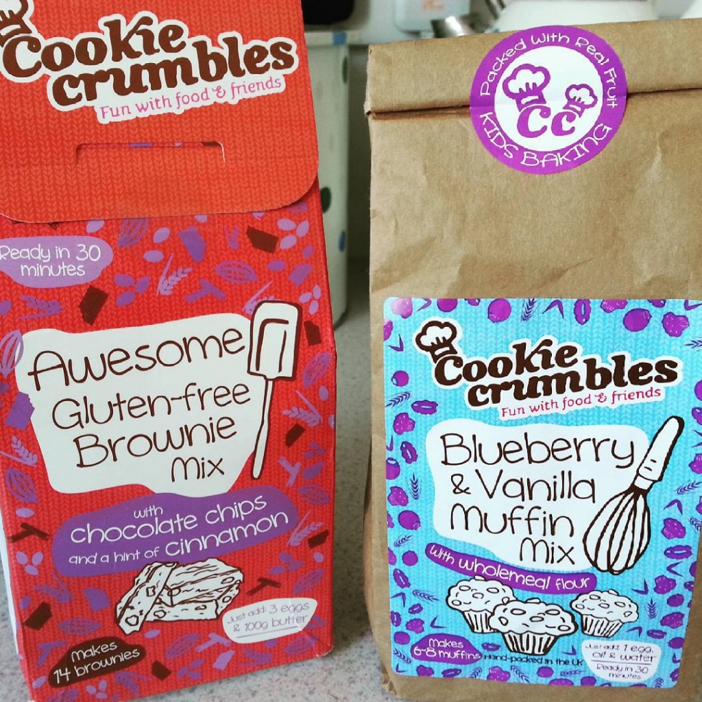 Cookie Crumbles baking kits review easy cakes, muffins & brownies Confessions Of A Crummy Mummy