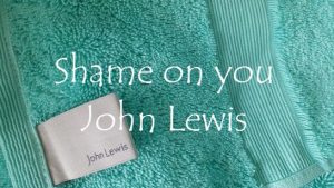 Shame on you John Lewis