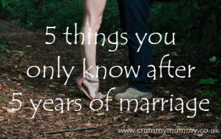5 things you only know after 5 years of marriage