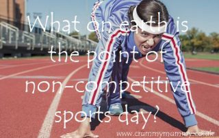 What on earth is the point of non-competitive sports day