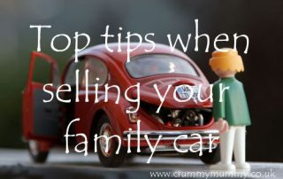 Top tips when selling your family car