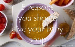 5 reasons you should give your baby soup