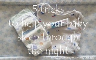 5 tricks to help your baby sleep through the night