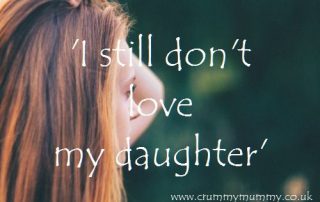 I still don't love my daughter