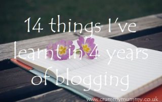 14 things I've learnt in 4 years of blogging