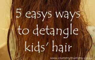 5 easy ways to detangle kids' hair