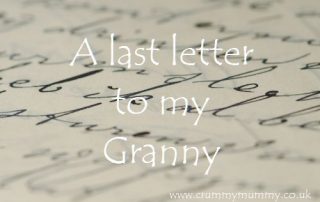 A last letter to my Granny