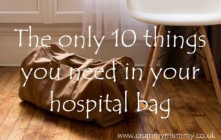 The only 10 things you need in your hospital bag