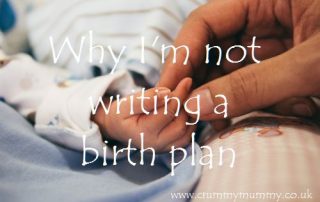 Why I'm not writing a birth plan