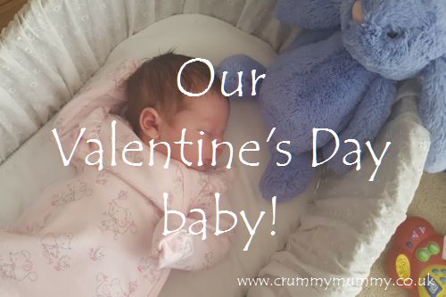 Our Valentine's Day baby!
