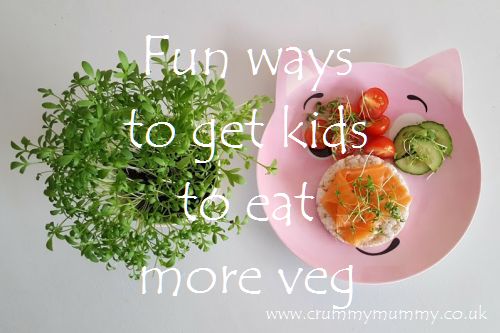Fun ways to get kids to eat more veg