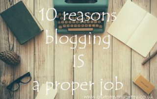 10 reasons blogging IS a proper job