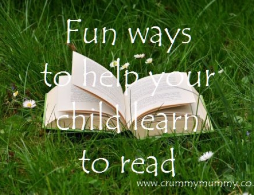 Fun ways to help your child learn to read