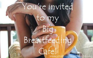 Your're invited to my Big Breastfeeding Cafe!