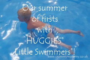 Our summer of firsts with Huggies Little Swimmers