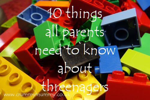 10 things all parents need to know about threenagers