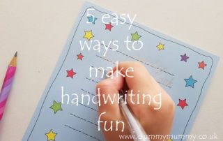 5 easy ways to make handwriting fun