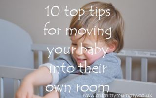 moving your baby into their own room