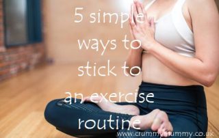 5 simple ways to stick to an exercise routine