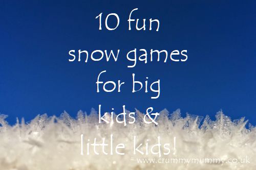 fun snow games