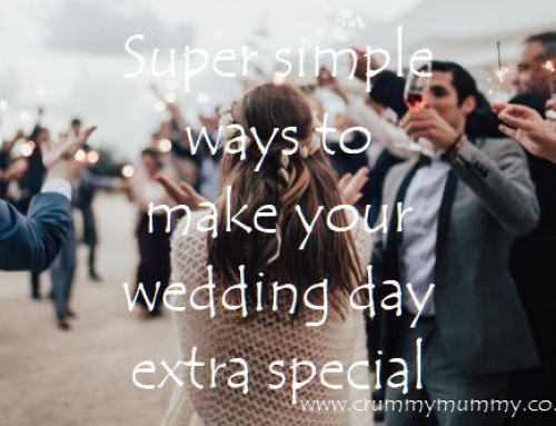 Super simple ways to make your wedding day extra special