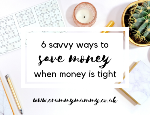 6 savvy ways to save money when money is tight