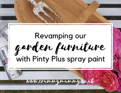 Revamping our garden furniture with Pinty Plus spray paint