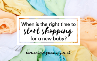 shopping for a new baby