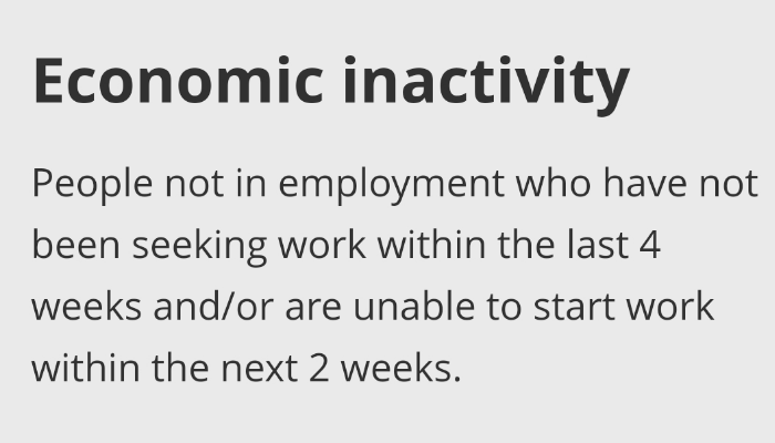 economically inactive