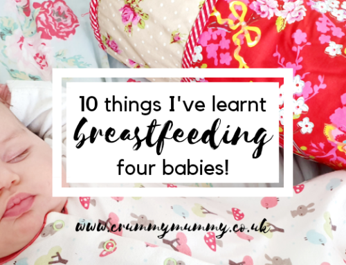 10 things I’ve learnt breastfeeding four babies!