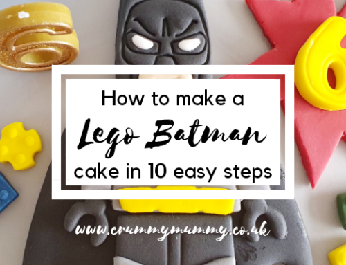 How to make a Lego Batman cake in 10 easy steps