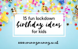 lockdown birthday ideas