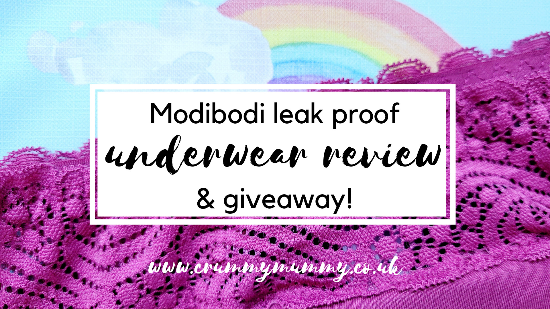 Modibodi leak proof underwear review & giveaway! - Confessions Of A Crummy  Mummy