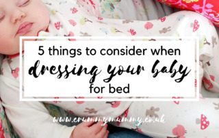 dressing your baby for bed