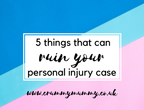 5 things that can ruin your personal injury case