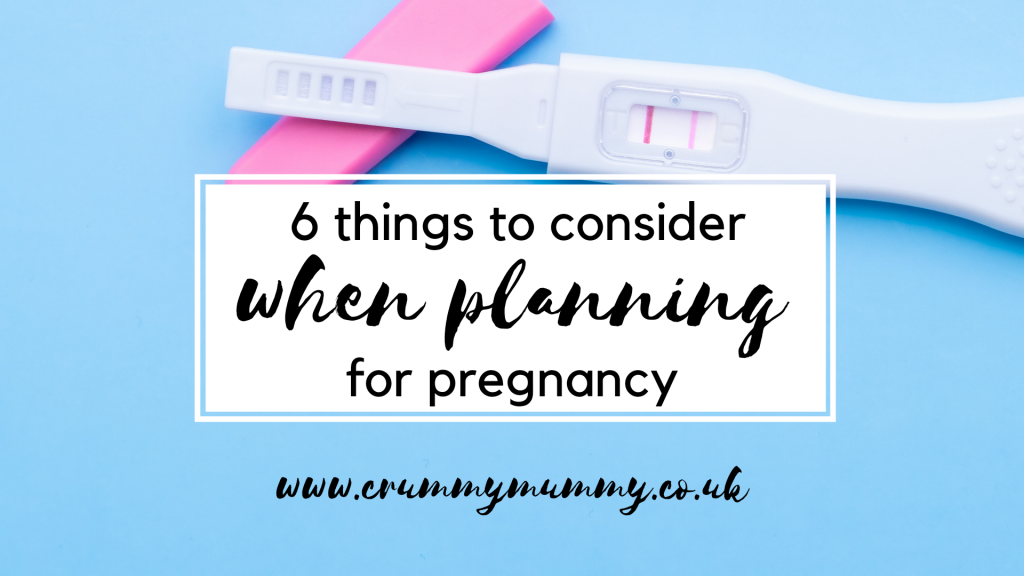 planning for pregnancy