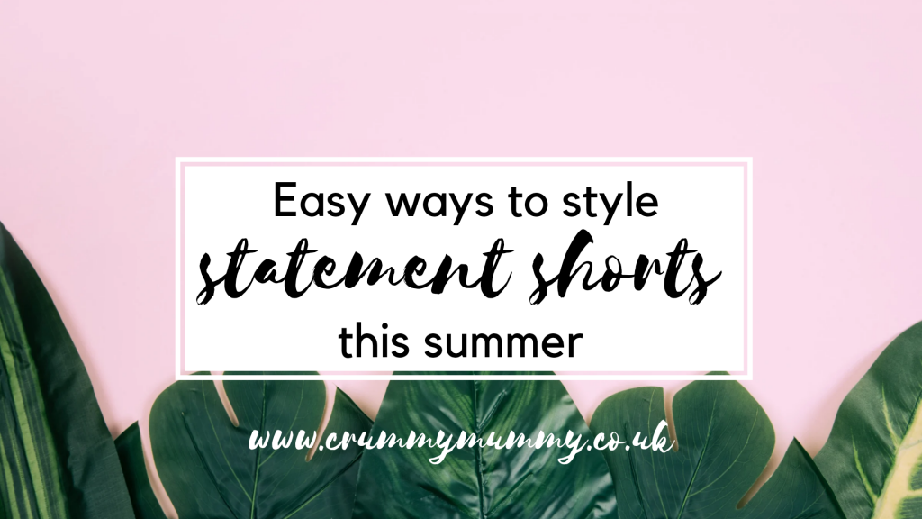 statement shorts