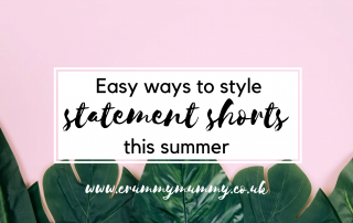 statement shorts