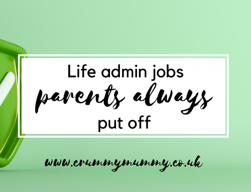 Life admin jobs parents always put off