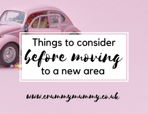 Things to consider before moving to a new area